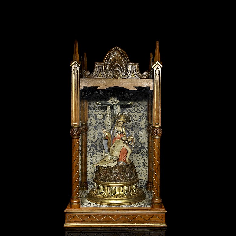 19th-20th century Spanish imagery ‘Virgen de la piedad’