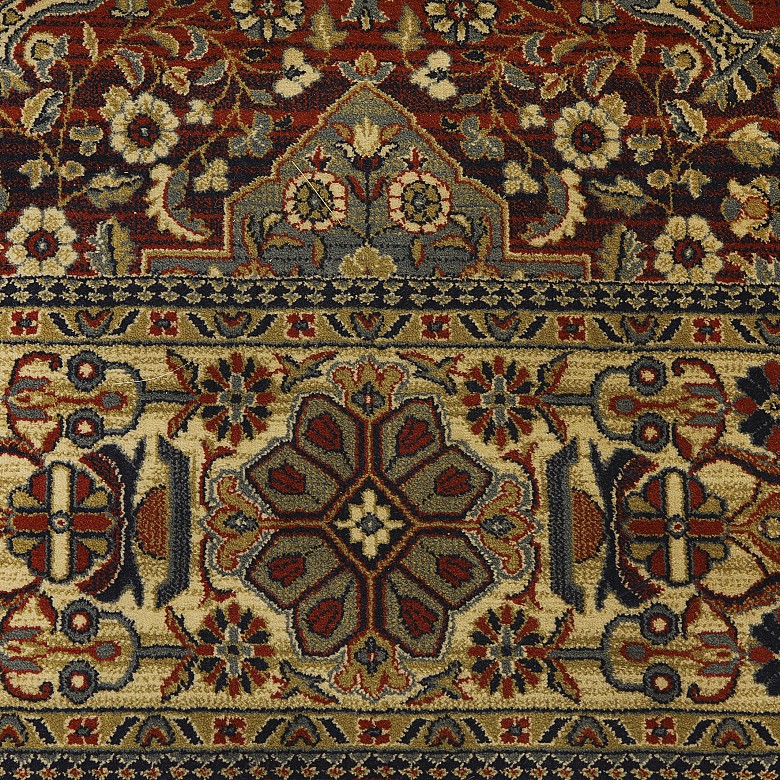 Persian style wool rug, 20th century