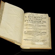 Collection of six books ‘Crónica Seráfica’ 17th-18th century