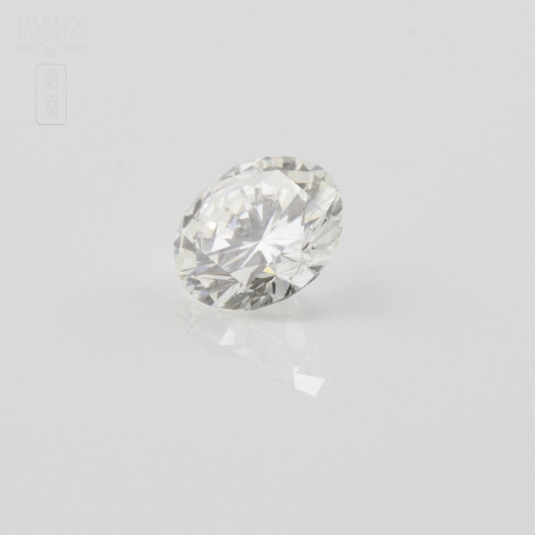 Diamante natural, talla brillante, color G, pureza VVS2, de peso  1.11 cts , - 2