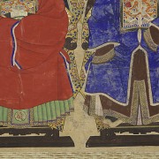 Asian painting ‘Imperial Portrait’, Qing dynasty