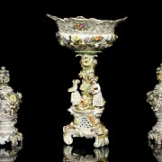 German porcelain set, 19th-20th century