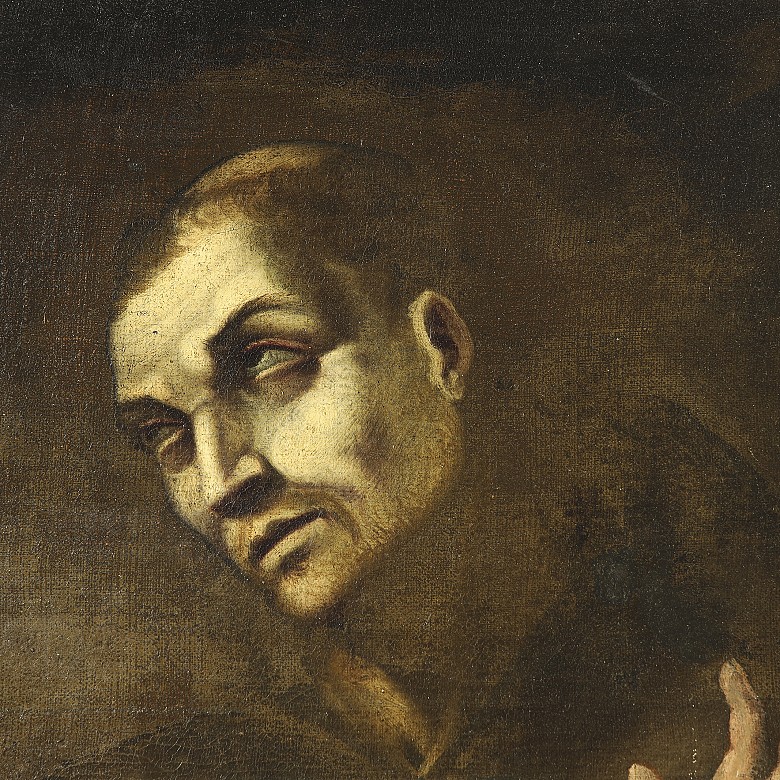 Anonymous “Saint with stigmata”, 18th century