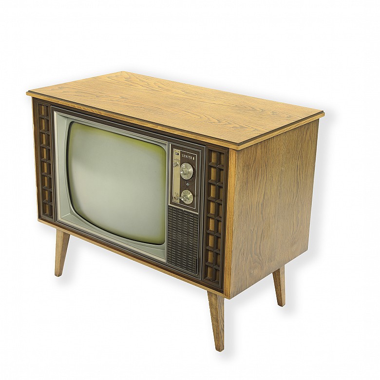 Mueble bar televisor, s.XX - 5