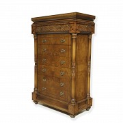 Chiffonier with handmade marquetry - 8