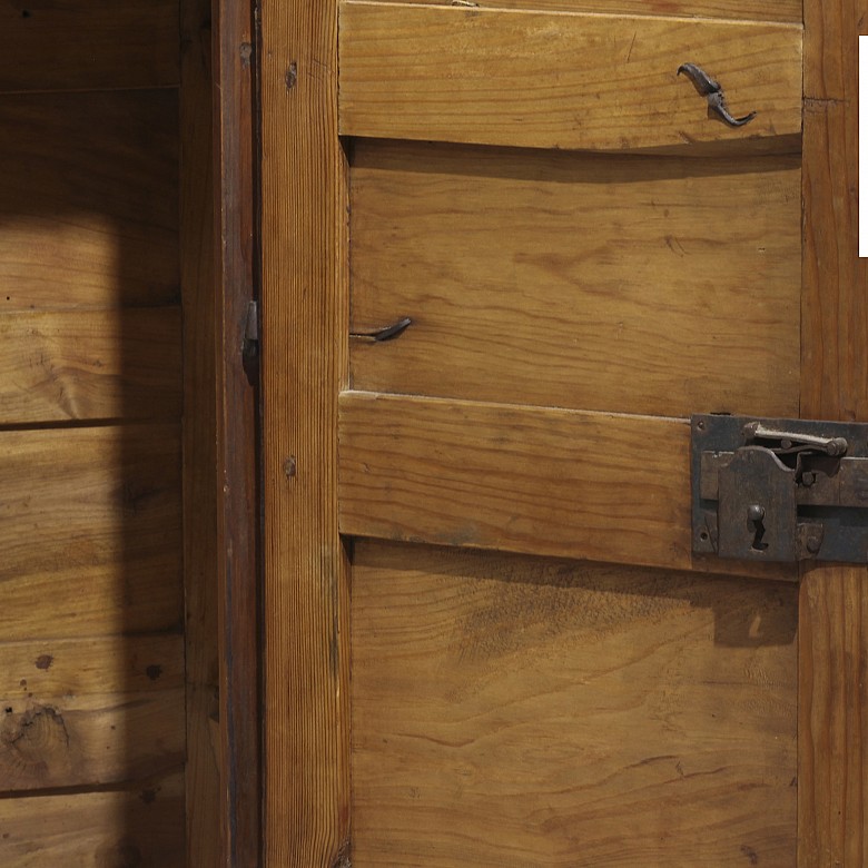 Rustic wooden closet, 20th century