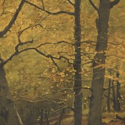 Painting (20th century) ‘Stream in the forest’