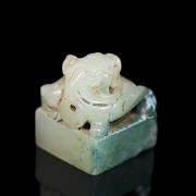 Jade lion seal, Western Han Dynasty