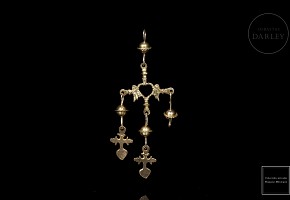 Gold pendant ‘Yalalag Cross’