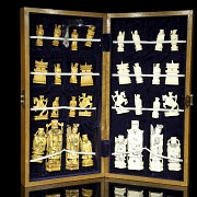 Ivory chess set, 20th Century - 3