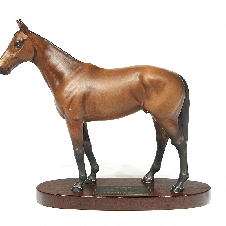 Cuatro caballos England Beswick Porcelain - 1