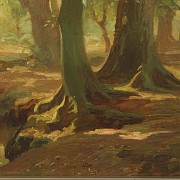 D. Soler (19th-20th century) ‘Grove by the river’