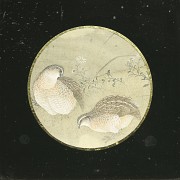 Chinese painting ‘Pair of Partridges’, Qing dynasty