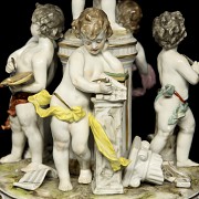 Capodimonte Porcelain ‘Amorcillos’, 20th century