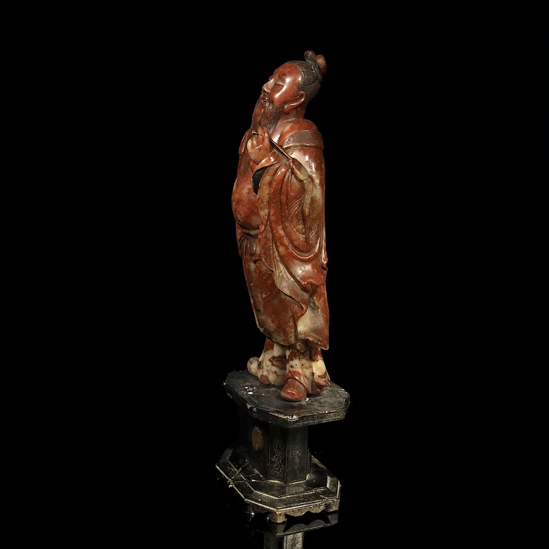 A Chinese sage figure, Qing dynasty