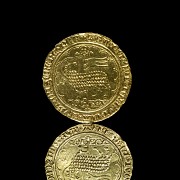 Gold coin “John II the Good” 14th Century