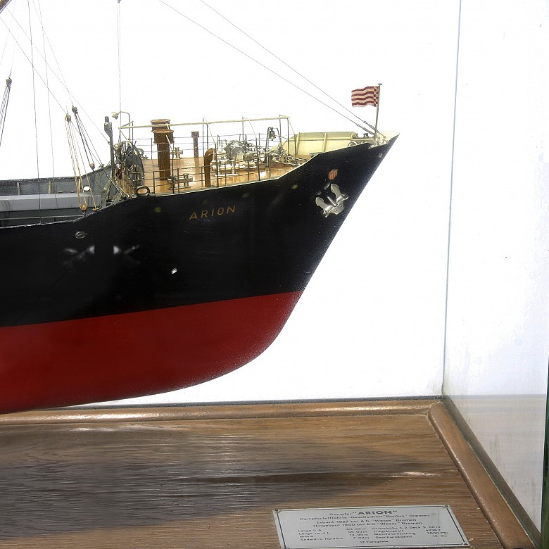 Christel Stührmann (act. 1899 - 1998) Model of the Dampfer 