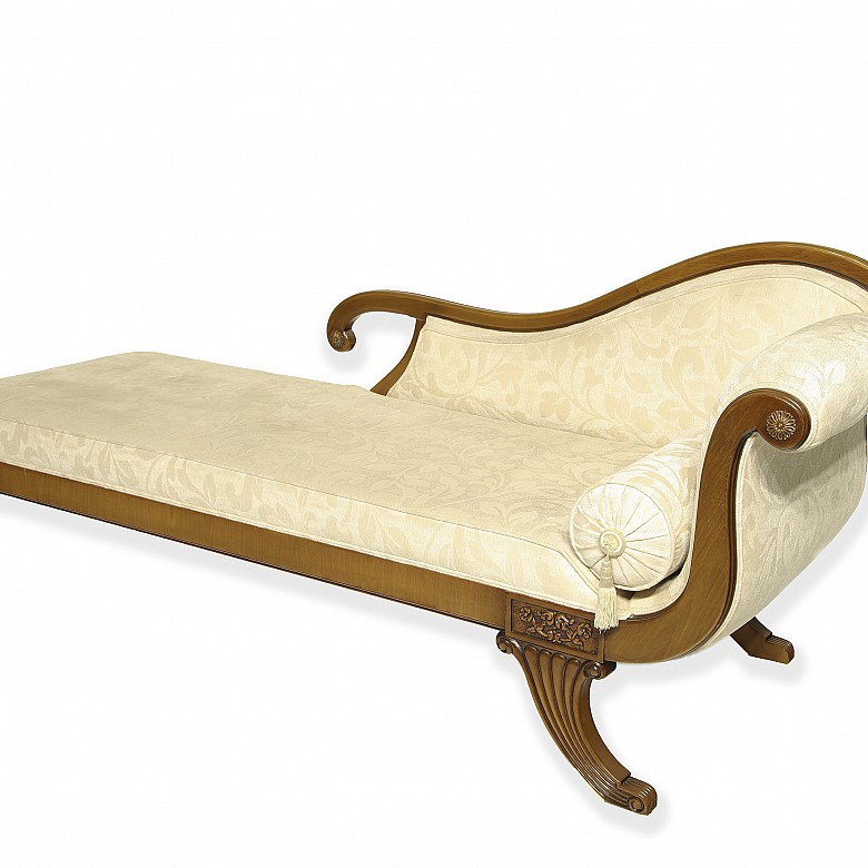 Chaise longue estilo Victoriano