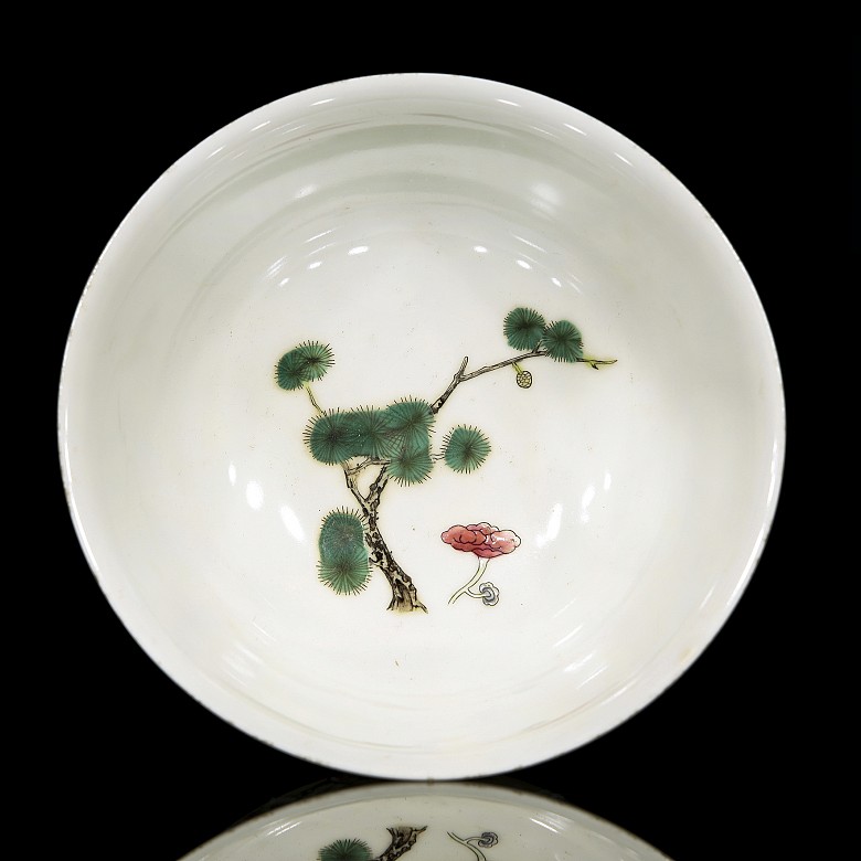 Bowl with cranes, 20th century