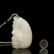 Jade pendant 'monkeys', Qing dynasty, Qianlong