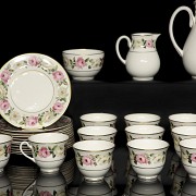 Tea and coffee set, Royal Worcester, 20th century