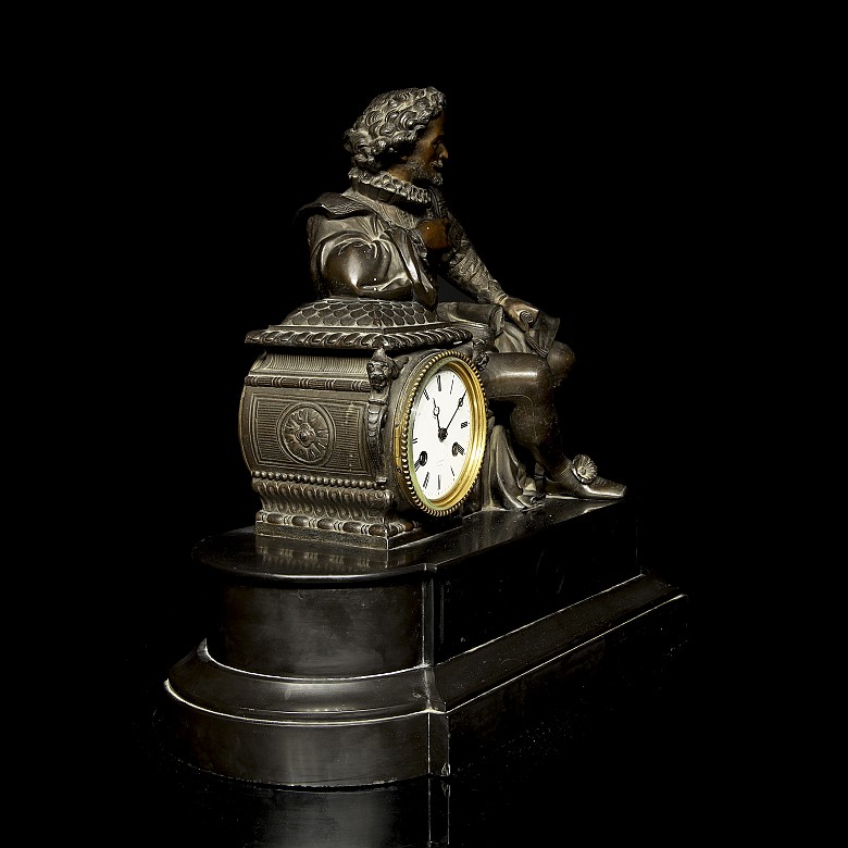 Table clock ‘Reclining Gentleman’, 19th-20th century - 1