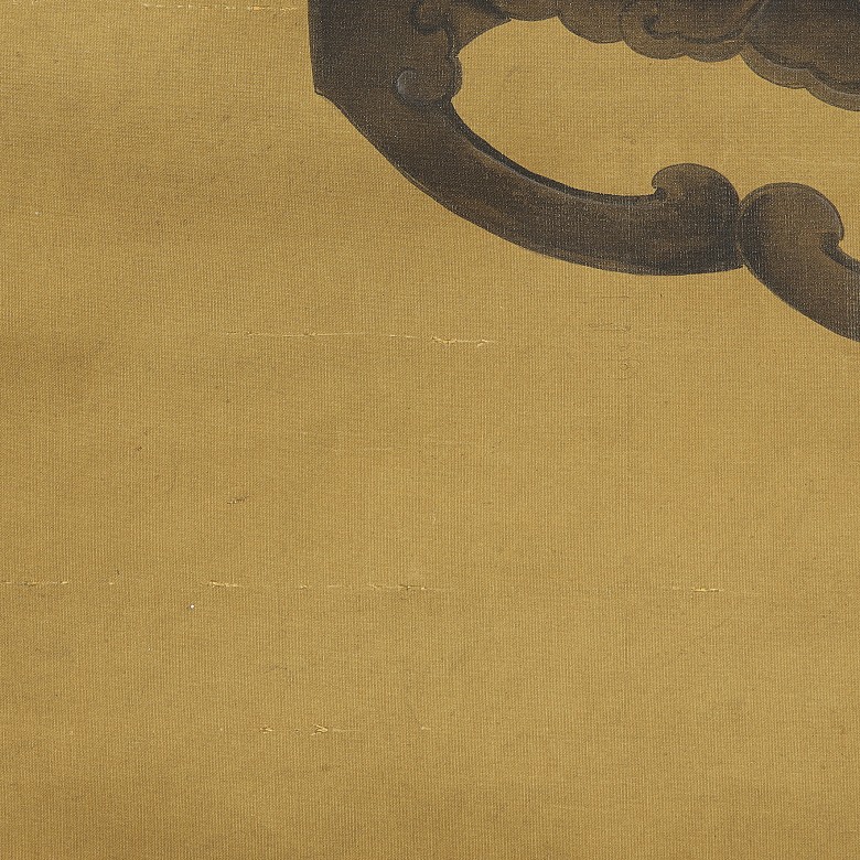 Chinese silk painting ‘Still Lifes’, Qing dynasty