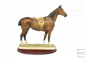 Boehm ‘Hunter’ porcelain figure, model 203-R