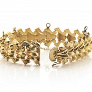 18k yellow gold bracelet