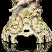 Schierholz ‘Porcelain clock with cherubs’ 19th-20th century