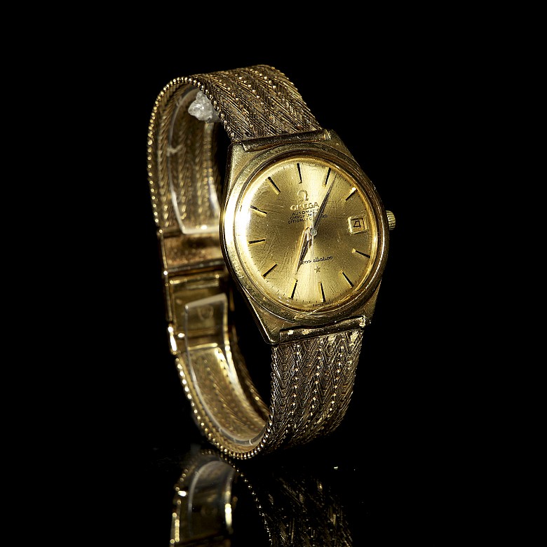 Omega ‘Constellation’ watch, yellow gold