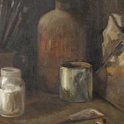 Joaquin Michavila (1926-2016) ‘Studio still life’