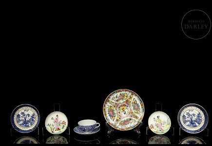 Objetos de cerámica asiática, s.XX
