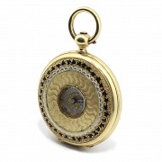 18k gold pocket watch