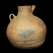 Large rounded ceramic jar, Neolithic (3rd - 2nd millennium B.C.)