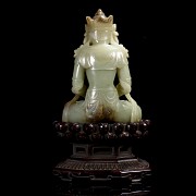 Hetian jade Buddha, Ming dynasty