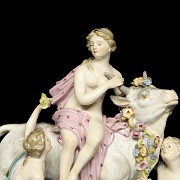 Dresden Porcelain ‘The Rape of Europa’, 20th century - 4