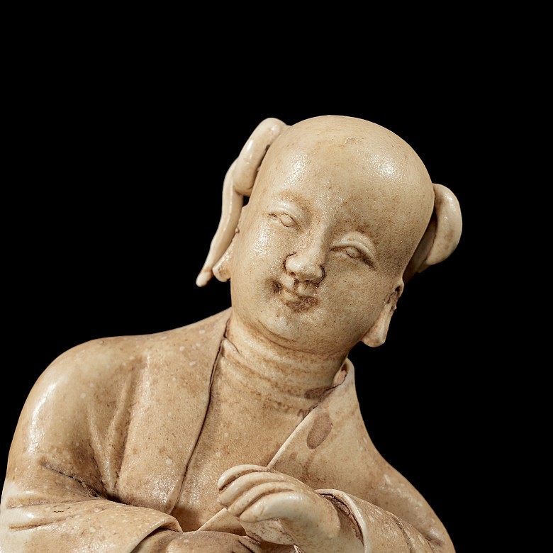 Ceramic modelled figurine ‘Character’, Song style