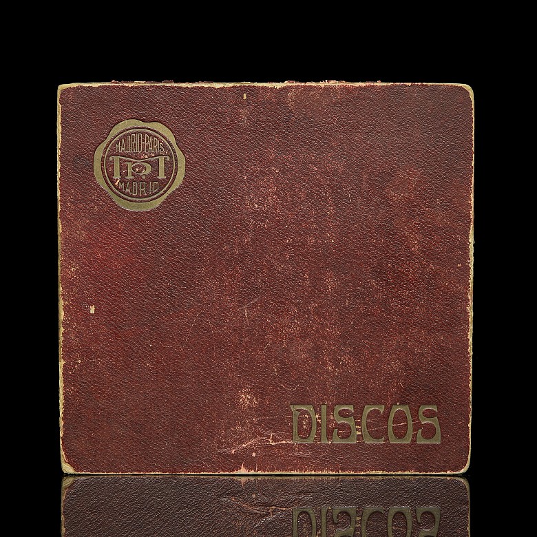 Folder for vinyl records, 20th century