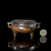 Bronze tripod censer, Qing dynasty