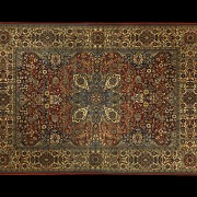 Persian style wool rug, 20th century