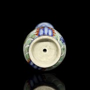 Porcelain Doucai paintbrus handle 