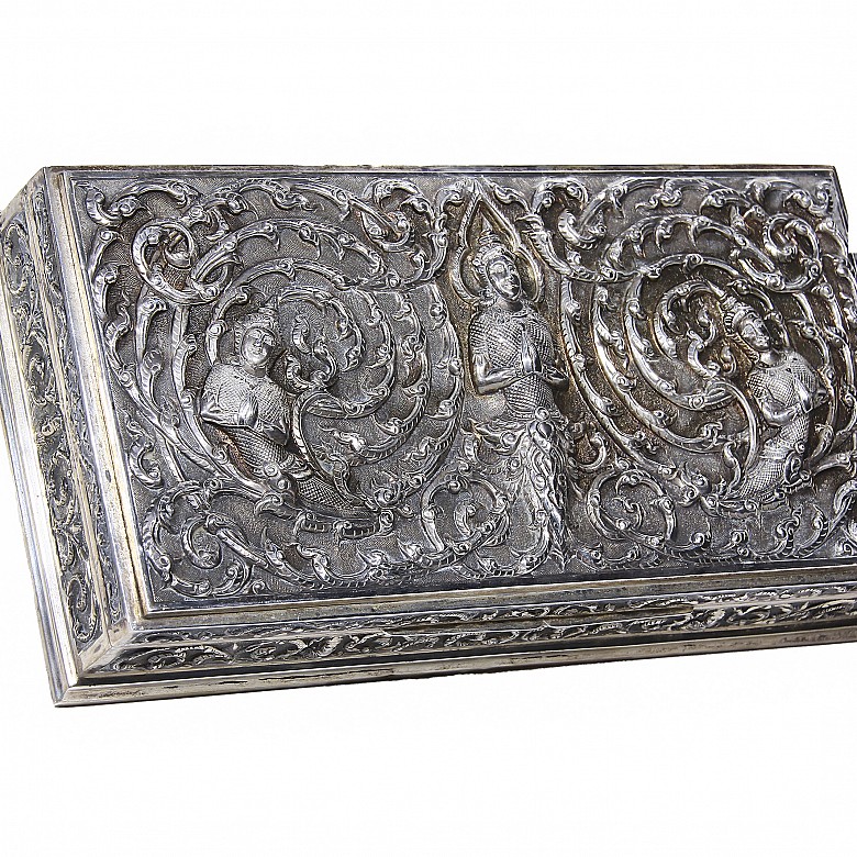 Jewelery box, Siam Sterling, med.s.XX