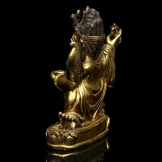 Gilt bronze Buddha, Qing dynasty