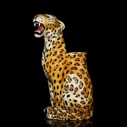 Ceramic umbrella stand ‘Leopard’, 20th century