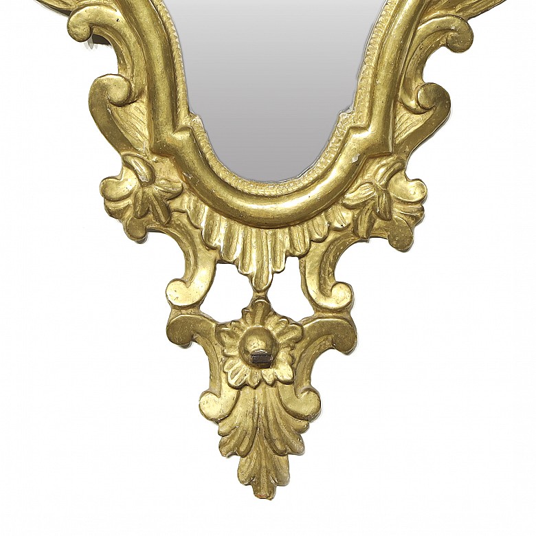 Small cornucopia mirror, early 20th century