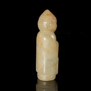 Carved jade figurine ‘Character’, Qing dynasty