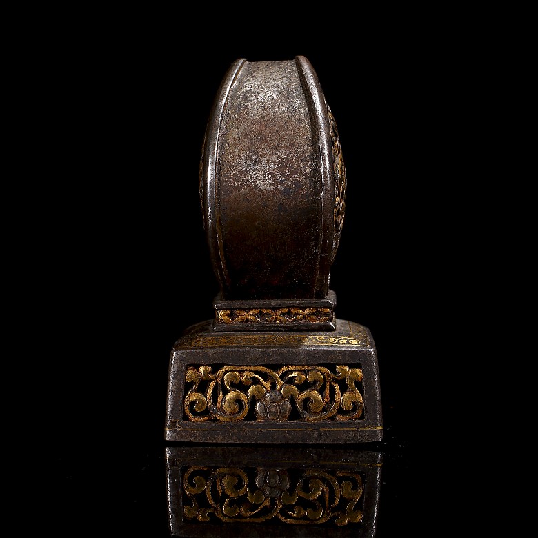 Tibetan seal “Mythological beast”, Qing dynasty