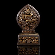 Tibetan seal “Mythological beast”, Qing dynasty