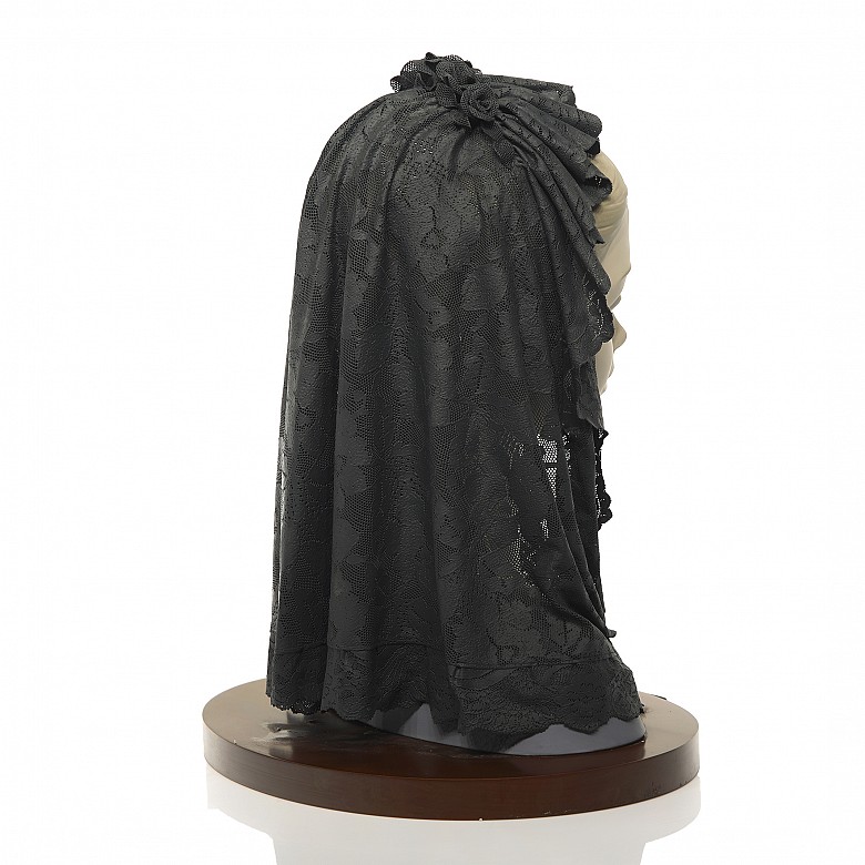 Busto con mantilla negra, Lladró, S.XX